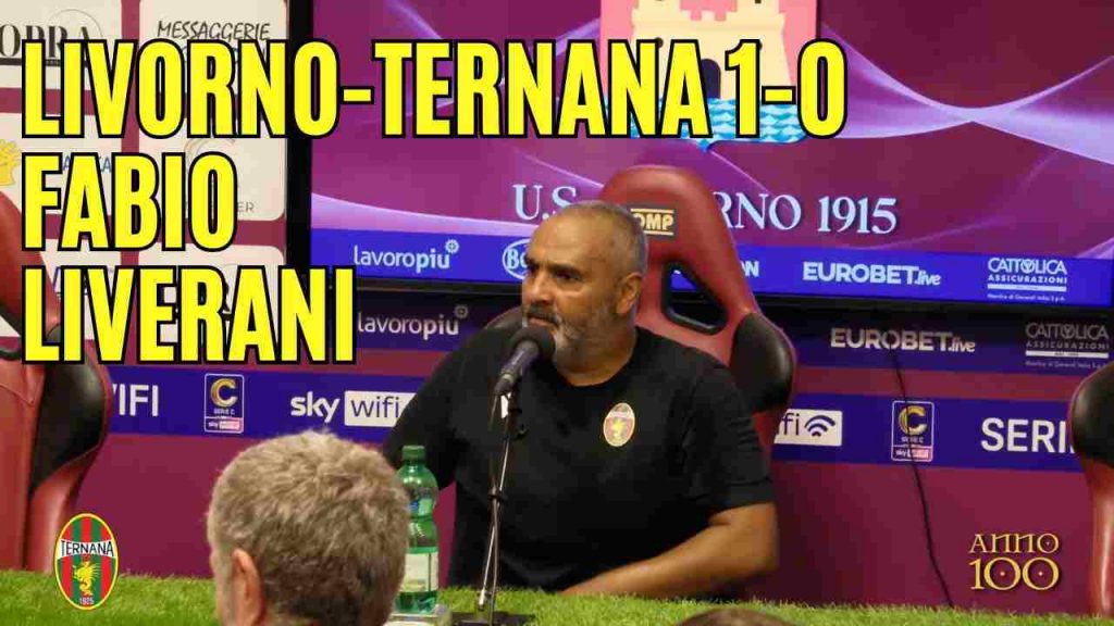 Livorno-Ternana 1-0, la conferenza stampa di Fabio Liverani | VIDEO