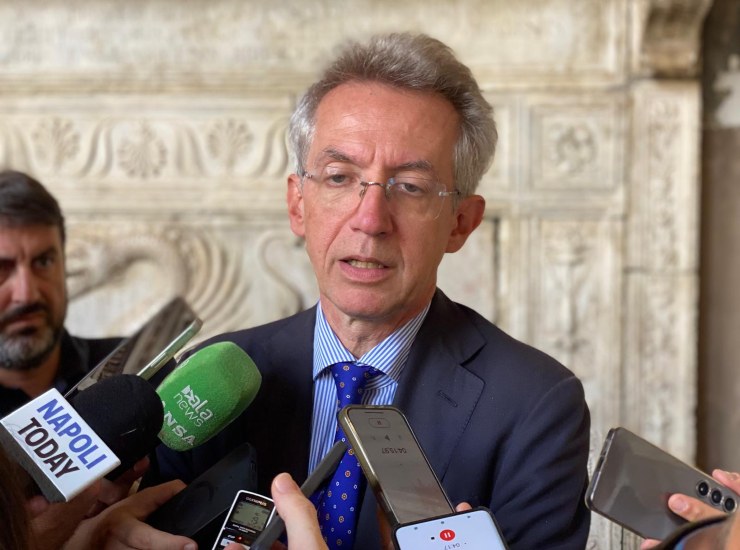 Gaetano Manfredi, sindaco di Napoli - fonte Lapresse - ternananews.it