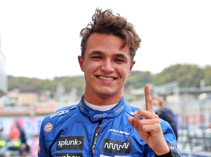 Le parole di Lando Norris - fonte X - ternananews.it