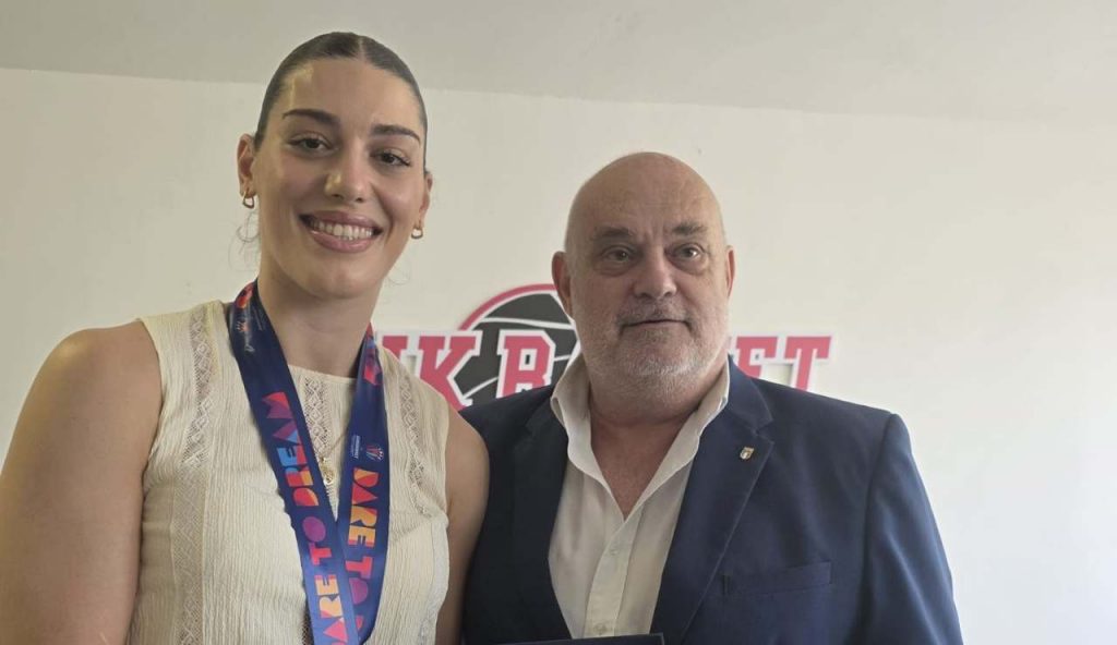 Lorela Kubaj premiata dalla Consulta dello Sport di Terni