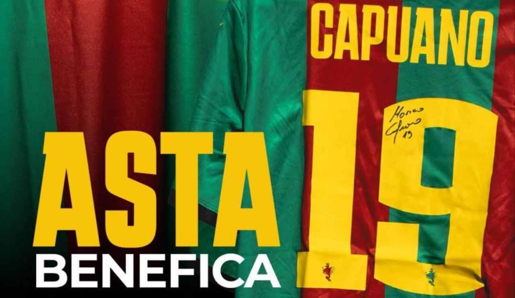 Ternana all’asta: le maglie autografate di Ternana–Pontedera (6 gennaio 2025) per scopi benefici