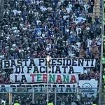 Parma-Atalanta: lo striscione dei tifosi bergamaschi
