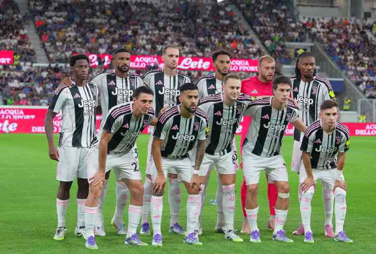 Formazione Juventus