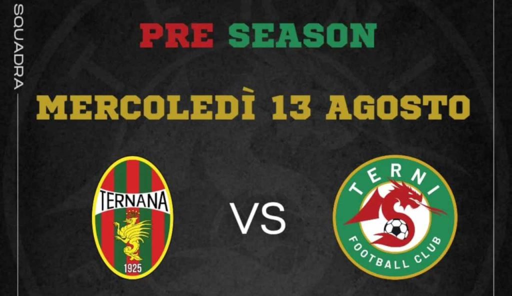Mercoledì la Ternana torna in campo: c’è il Terni FC a porte chiuse