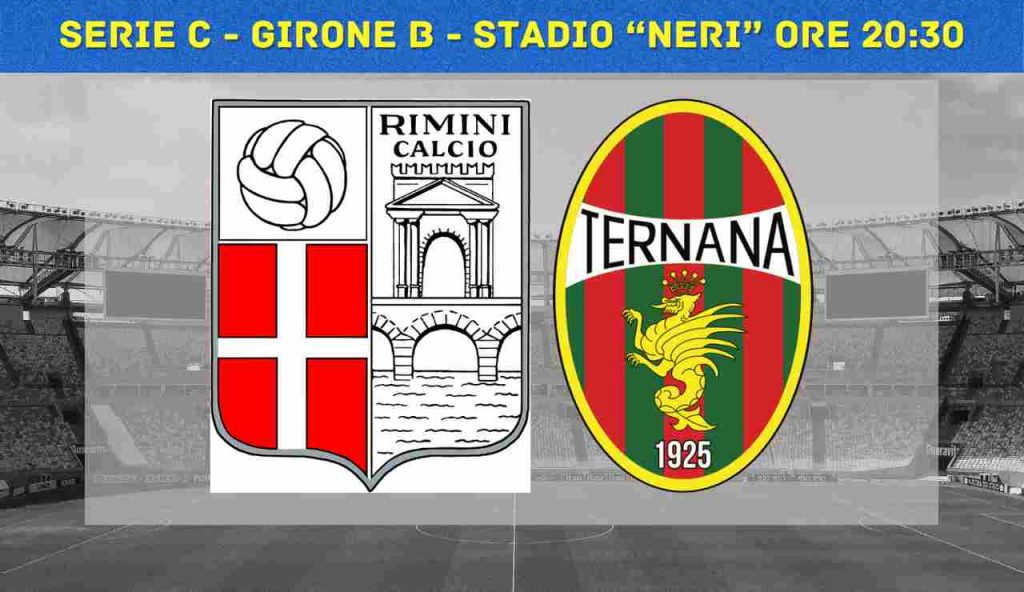 RIVIVI – RIMINI-TERNANA 1-4, le Fere ottengono i primi tre punti del proprio campionato