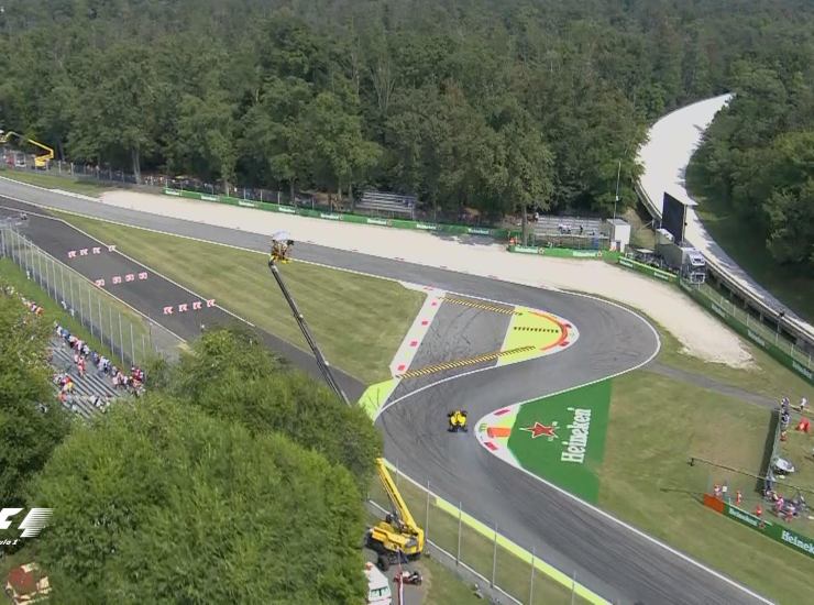 Un tratto del circuito di Monza - fonte X - ternananews.it