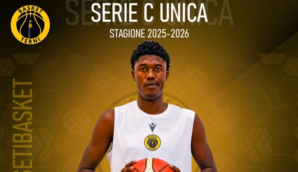 La Esseti Basket Terni accoglie Maxwell Asante: talento ghanese classe 2007 per coach Cilio
