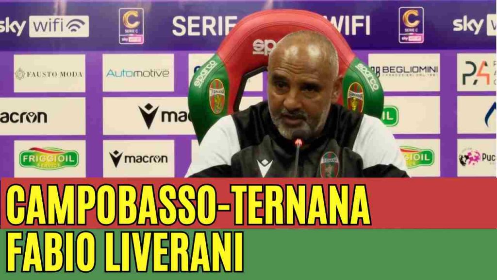 Campobasso-Ternana, la conferenza stampa di Liverani | VIDEO