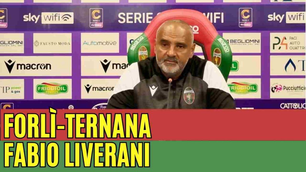 FORLÌ-TERNANA, la conferenza stampa di Liverani | VIDEO