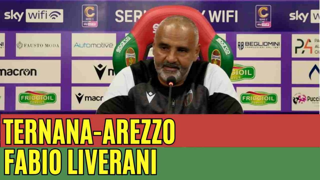 Ternana-Arezzo: la conferenza stampa di Liverani | VIDEO