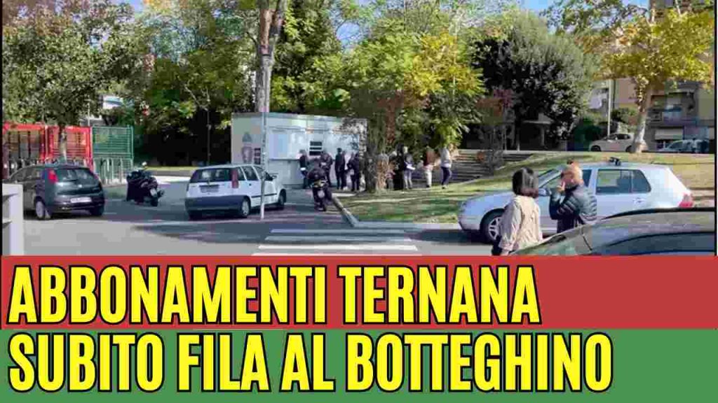 Ternana, subito fila ai botteghini: grande entusiasmo per la nuova campagna abbonamenti | VIDEO
