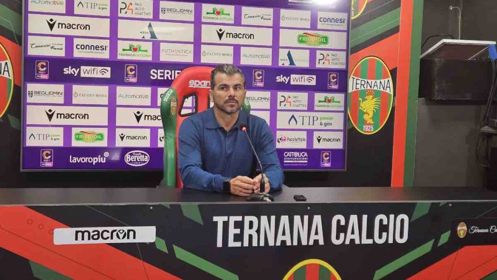 Ternana-Pineto 2-1, Tisci: “Presi gol evitabile, la Ternana ci temeva”