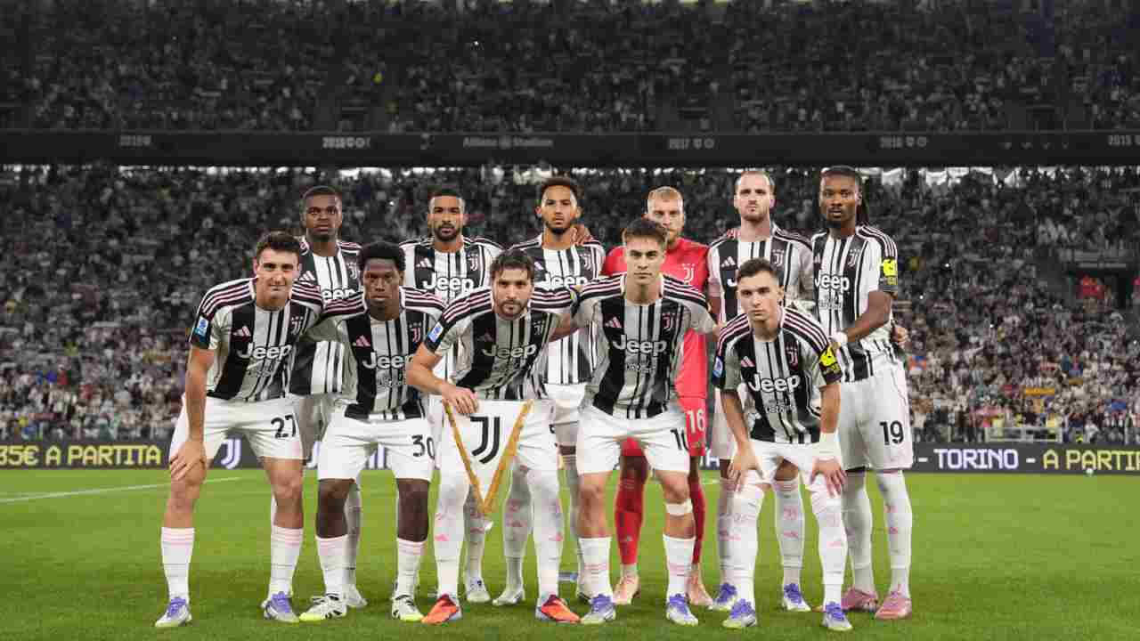 Formazione Juventus