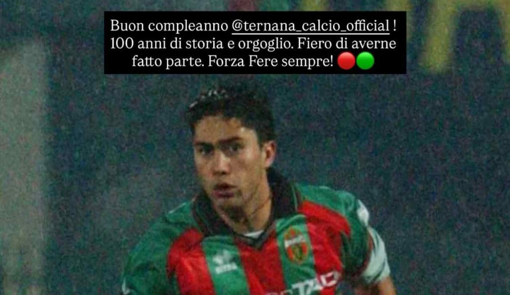 100 anni Ternana: auguri social dagli ex rossoverdi | FOTO