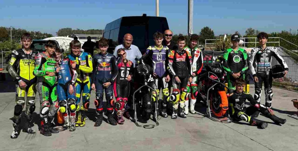 Motociclismo, entusiasmo e talento al test del Team Pileri Terni a Castelletto di Branduzzo