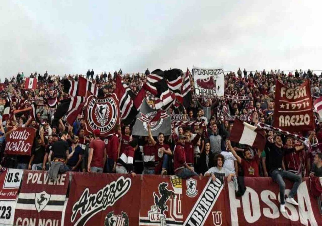 Ternana-Arezzo a rischio per i tifosi ospiti: possibile divieto di trasferta per la sfida del 25 ottobre