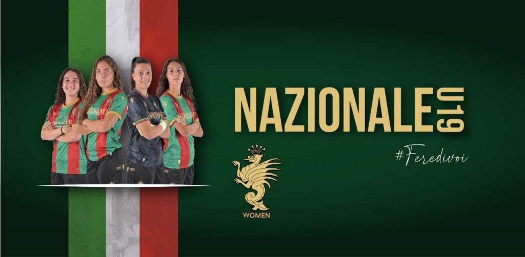 Ternana Women protagonista in azzurro: cinque convocate nelle Nazionali giovanili