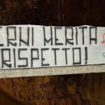 Stadio-clinica, la Curva Nord si fa sentire con cinque striscioni in giro per Terni | FOTO