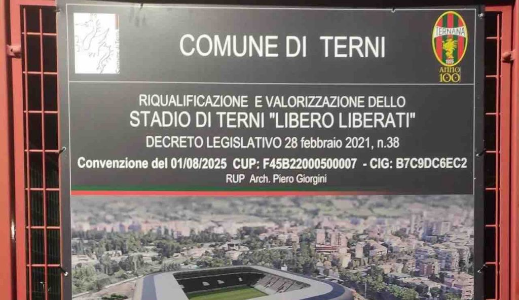 Stadio-clinica, detto fatto: ecco il cartello di inizio lavori