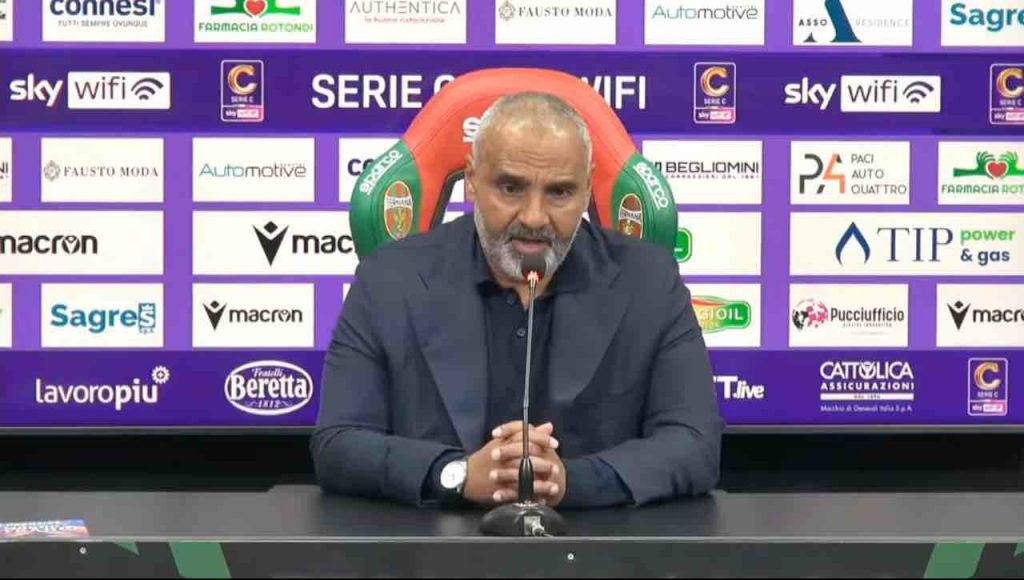 Ternana-Vis Pesaro 1-1, Liverani: “Non la partita migliore, ci manca qualità”