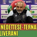 SAMBENEDETTESE-TERNANA, la conferenza stampa di Fabio Liverani | VIDEO