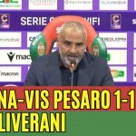 Ternana-Vis Pesaro 1-1, la conferenza stampa di Liverani | VIDEO