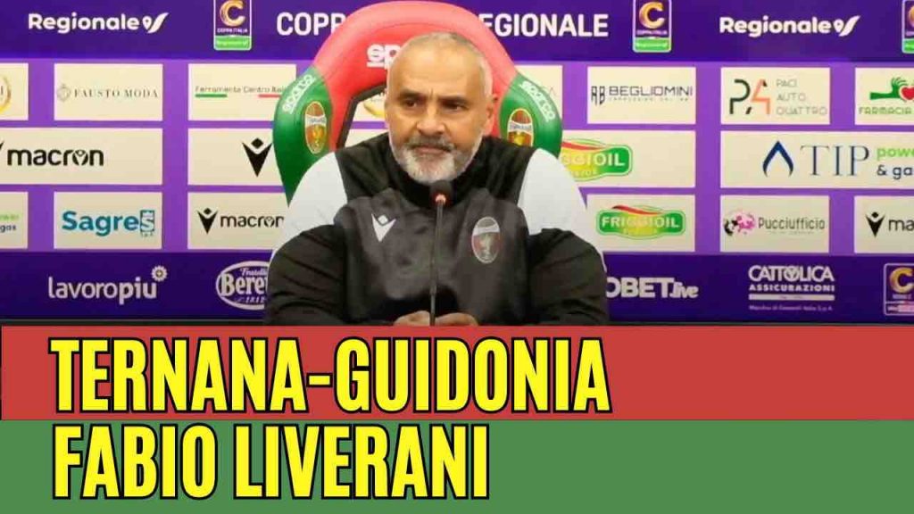 Ternana-Guidonia, la conferenza stampa di Liverani | VIDEO