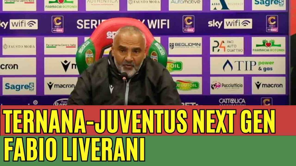 Ternana-Juventus Next Gen, la conferenza stampa di Fabio Liverani | VIDEO
