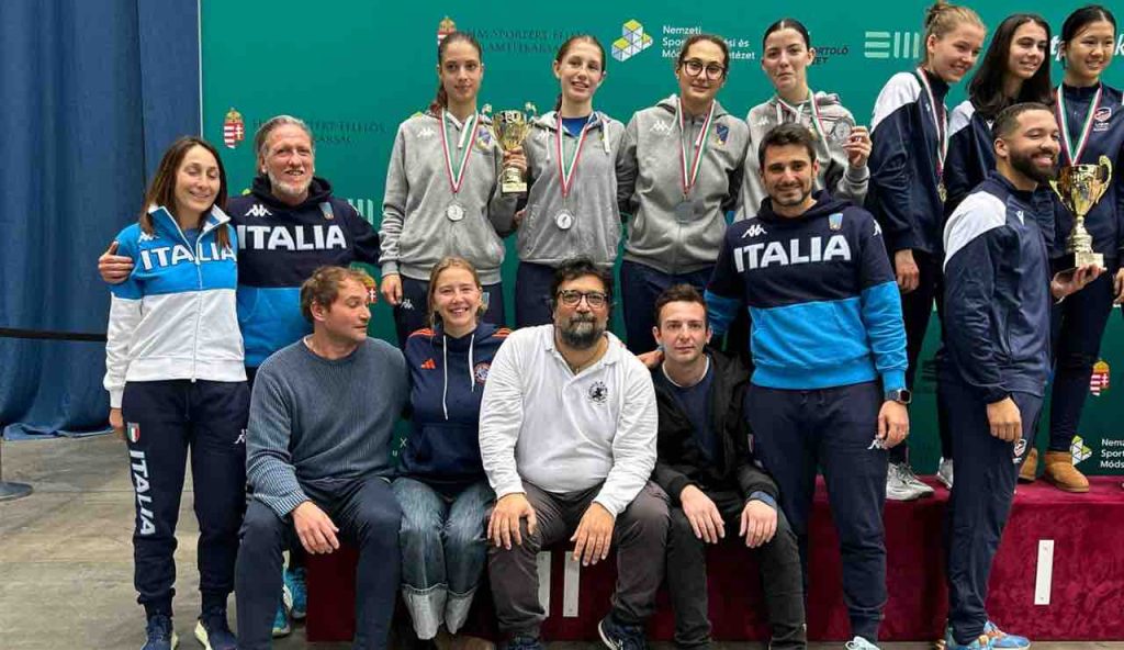 Sofia Quirini d’argento a Budapest: la spadista ternana brilla nel Circuito Europeo Cadetti