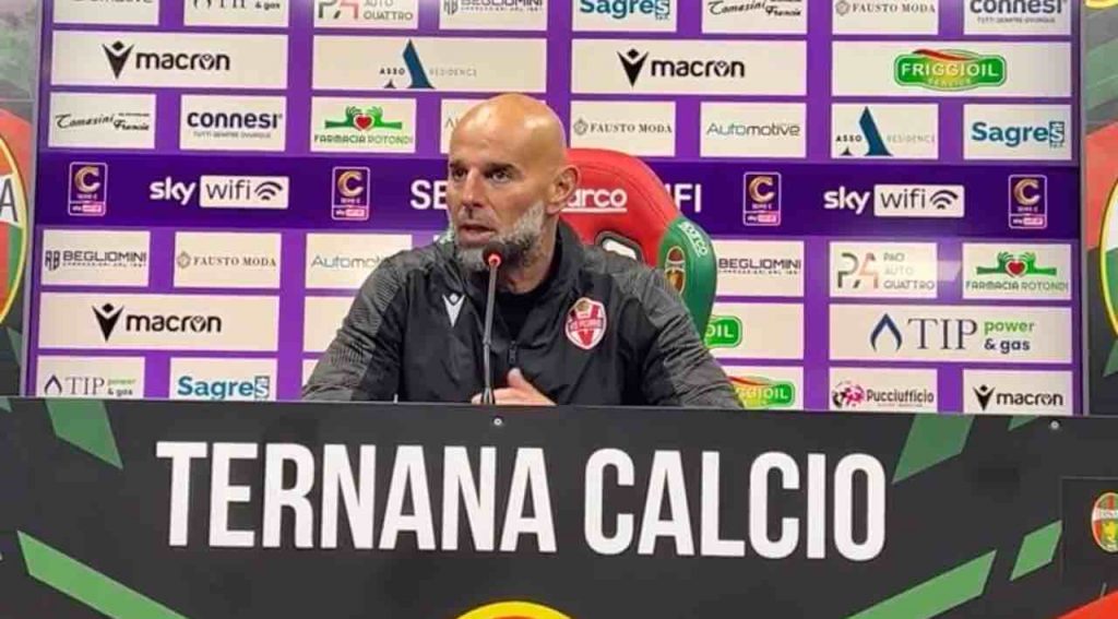 Ternana-Vis Pesaro 1-1, Stellone: “Pareggio risultato più giusto”