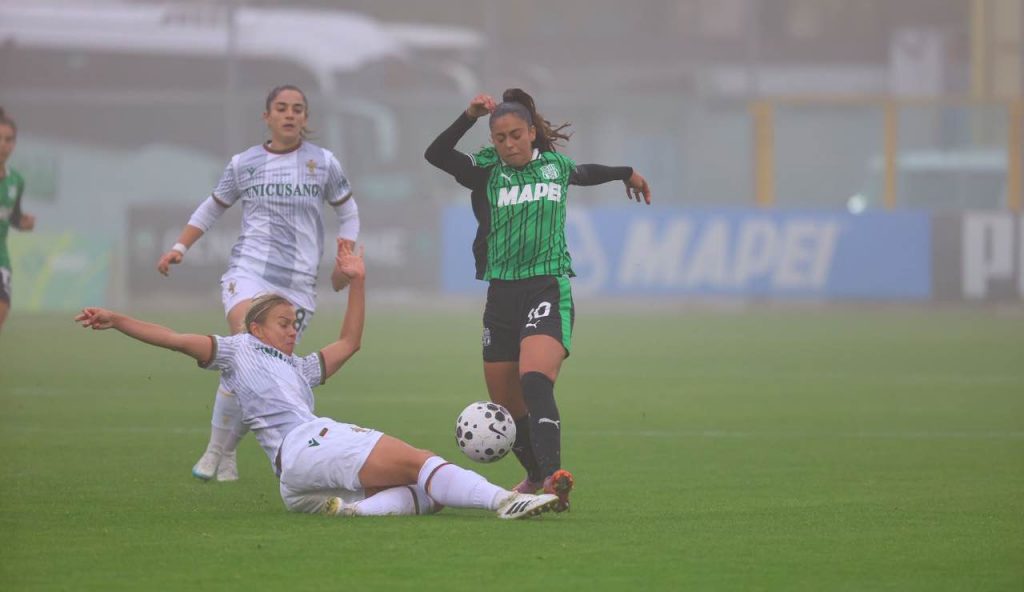 Finalmente Ternana Women: Pellegrino Cimò stende il Sassuolo