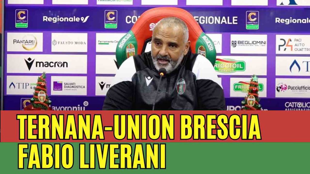 Coppa Italia, Ternana-Union Brescia, la conferenza stampa di Fabio Liverani | VIDEO