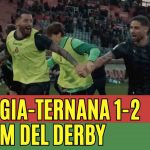 Perugia-Ternana 1-2, rivivi il derby d’andata con il FILM rossoverde | VIDEO