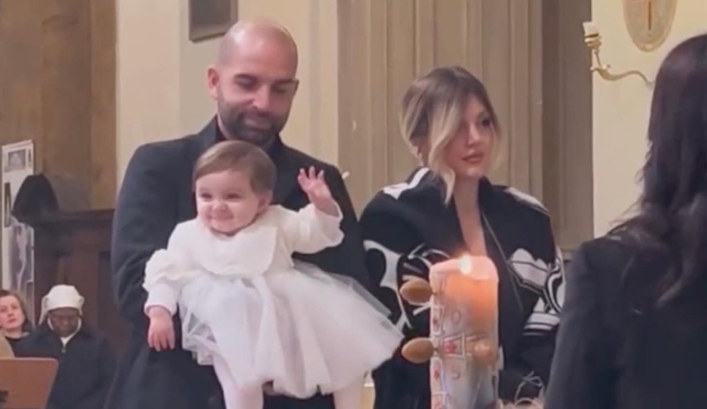 Una domenica speciale per Mattia Proietti: il battesimo di Penelope