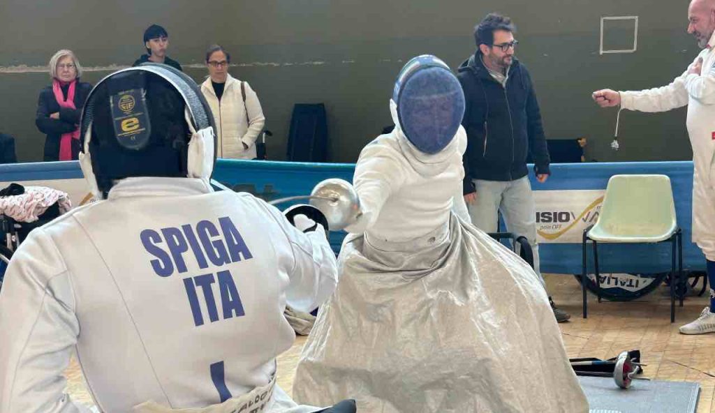 Circolo Scherma Terni, brillante debutto per David Spiga nella prima prova nazionale Paralimpica