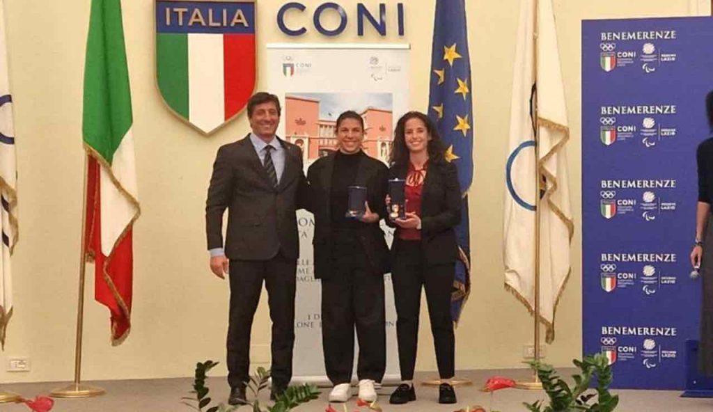 Claudia Ciccotti premiata dal CONI: alla centrocampista della Ternana Women la Medaglia al Valore Atletico