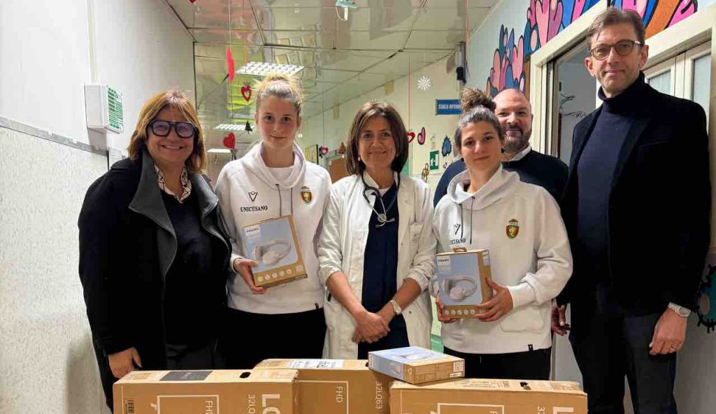 Ternana Women, gesto di solidarietà per la Pediatria dell’Ospedale di Terni