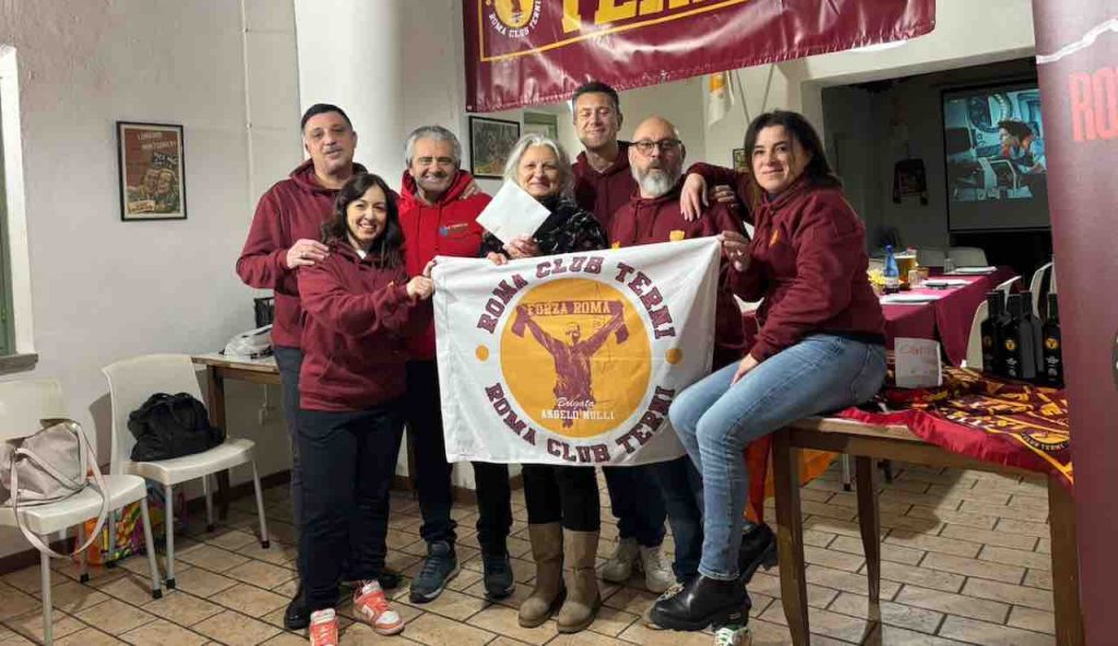 Roma Club Terni, dalla cena di Natale alla solidarietà: donazione per i progetti umanitari in Kenya