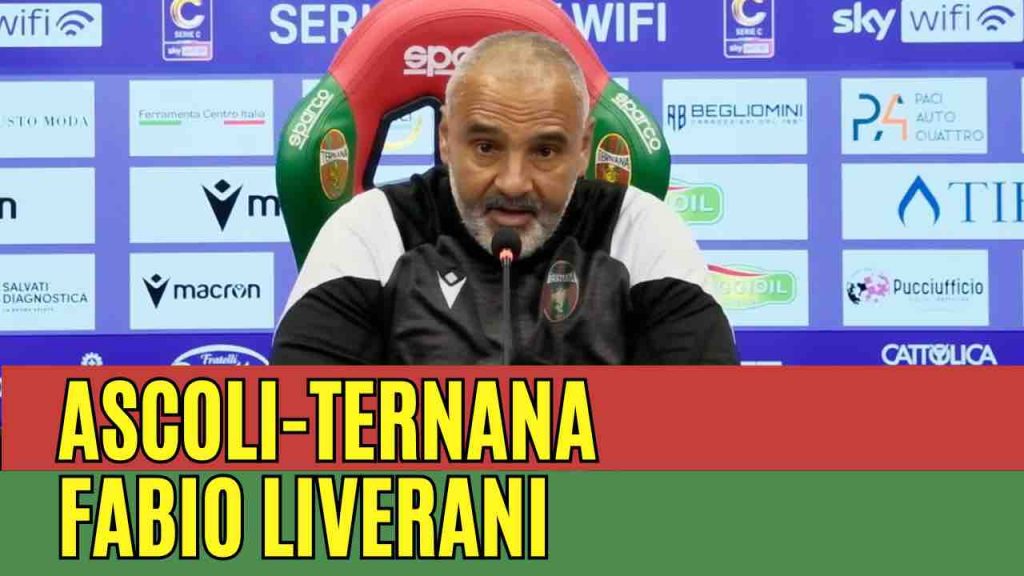 Ascoli-Ternana, la conferenza stampa di Fabio Liverani | VIDEO