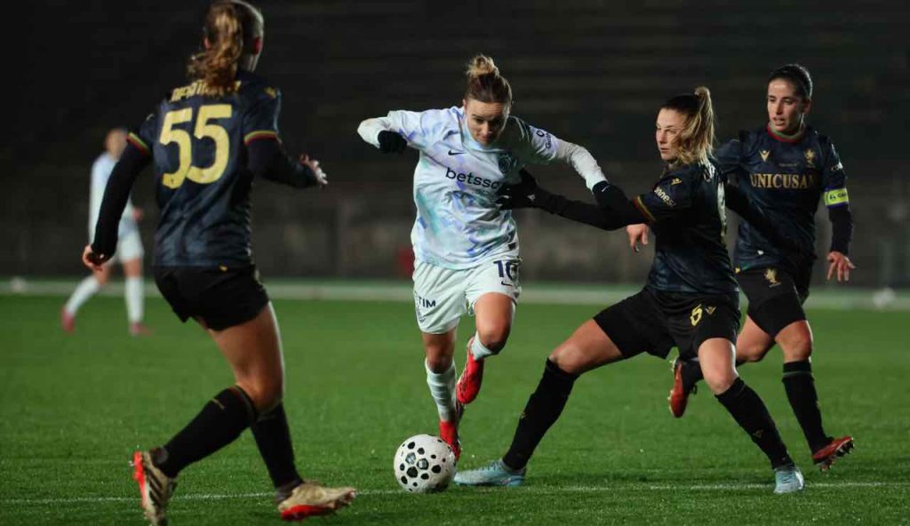 Coppa Italia, la Ternana Women si ferma ai quarti: l’Inter cala il poker a Milano