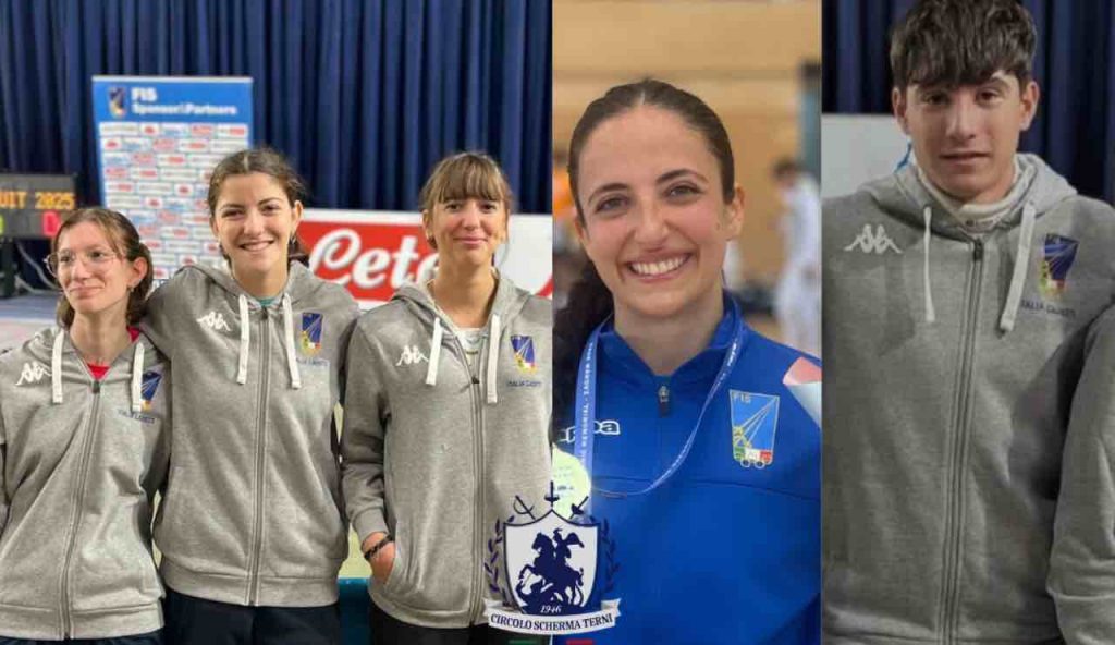 Circolo Scherma Terni, nove qualificazioni alla fase nazionale di Roma