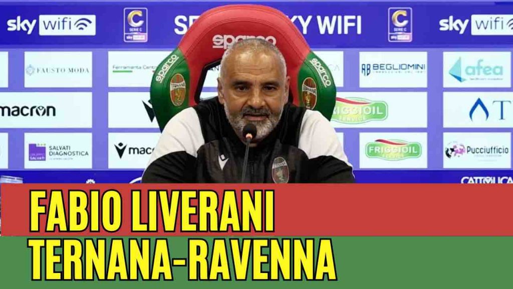 Ternana-Ravenna, la conferenza stampa di Fabio Liverani | VIDEO