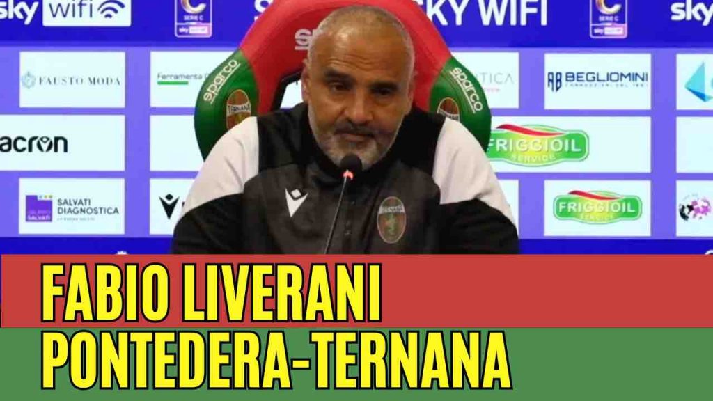 Pontedera-Ternana, la conferenza di Liverani | VIDEO
