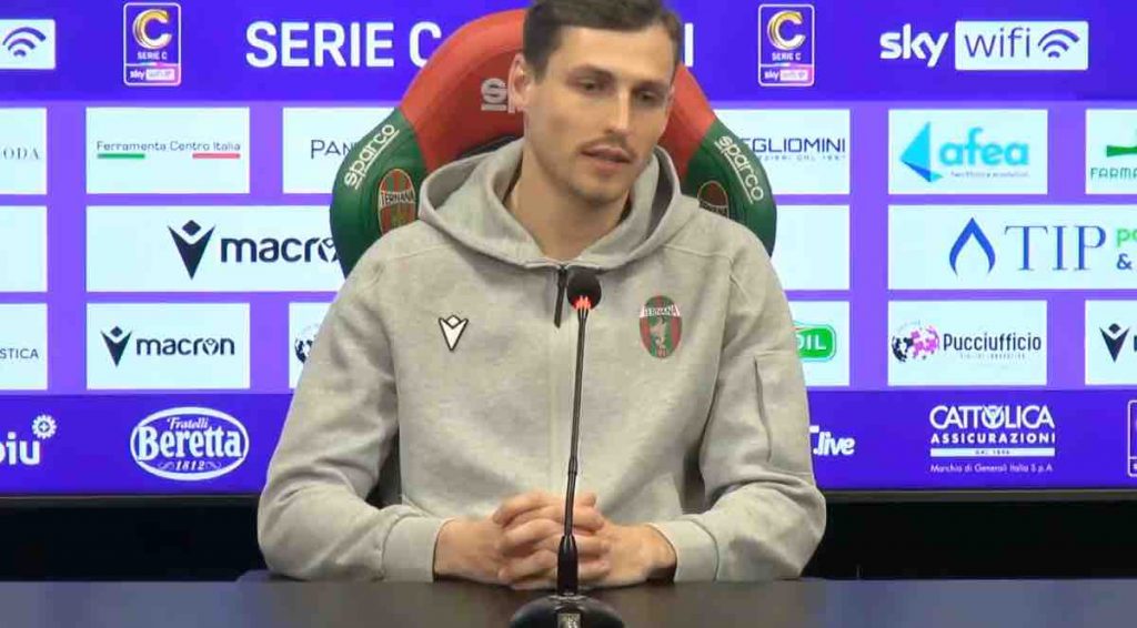 Ternana-Ravenna 2-0, Dubickas: “Bel gol ma era importante vincere”